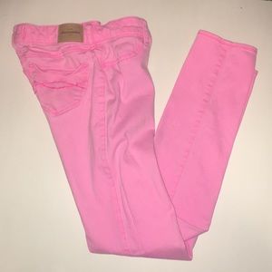 Abercrombie & Fitch kids pink pants